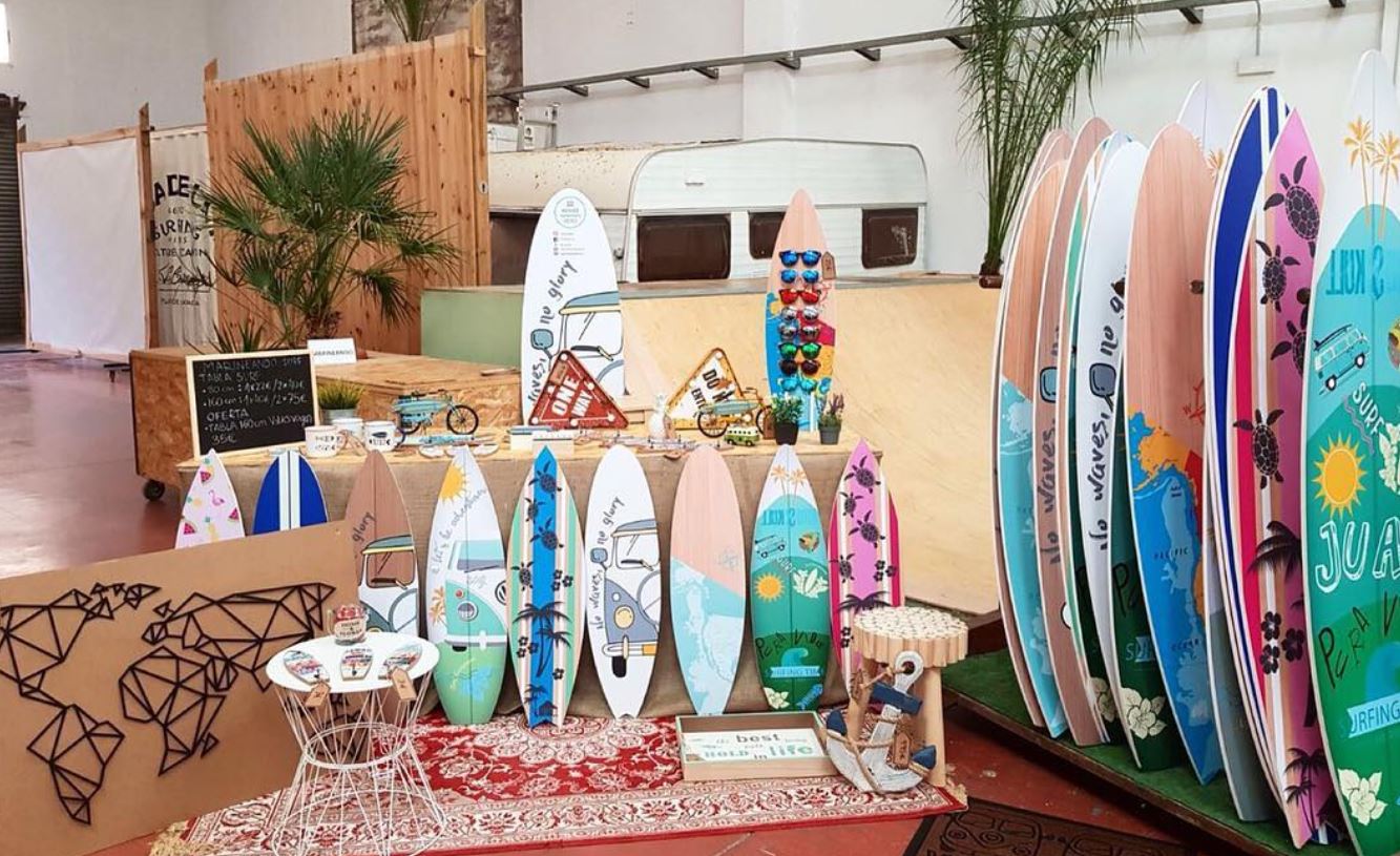 Malvarrosa Sunglasses tuvo presencia en el Surf Market de la mano de Marineando